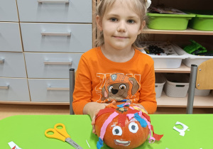 Dzień Dyni - zajęcia koleżeńskie w gr. XI i XII