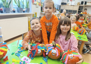 Dzień Dyni - zajęcia koleżeńskie w gr. XI i XII