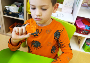 Dzień Dyni - zajęcia koleżeńskie w gr. XI i XII