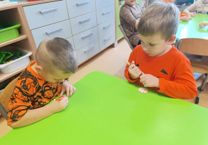 Dzień Dyni - zajęcia koleżeńskie w gr. XI i XII