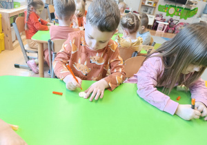 Dzień Dyni - zajęcia koleżeńskie w gr. XI i XII