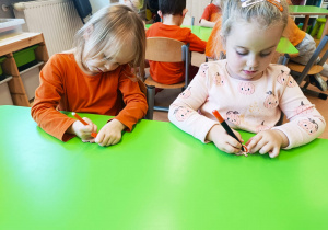 Dzień Dyni - zajęcia koleżeńskie w gr. XI i XII