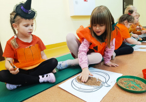 Dzień Dyni - zajęcia koleżeńskie w gr. XI i XII