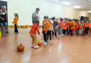 Dzień Dyni - zajęcia koleżeńskie w gr. XI i XII