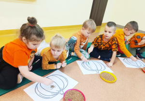 Dzień Dyni - zajęcia koleżeńskie w gr. XI i XII