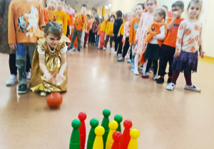 Dzień Dyni - zajęcia koleżeńskie w gr. XI i XII