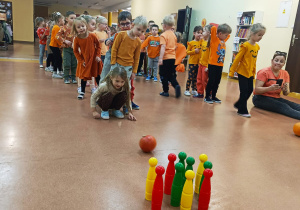 Dzień Dyni - zajęcia koleżeńskie w gr. XI i XII