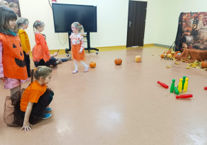 Dzień Dyni - zajęcia koleżeńskie w gr. XI i XII