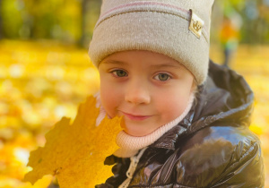 Jesień + przedszkolaki = sesja fotograficzna w gr. XI :)