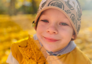 Jesień + przedszkolaki = sesja fotograficzna w gr. XI :)