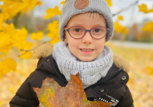 Jesień + przedszkolaki = sesja fotograficzna w gr. XI :)