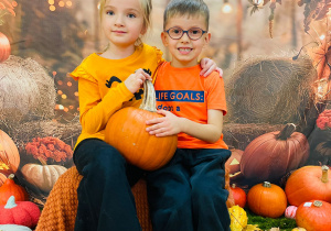 Jesień + przedszkolaki = sesja fotograficzna w gr. XI :)