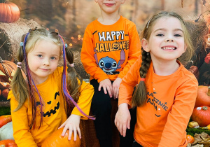 Jesień + przedszkolaki = sesja fotograficzna w gr. XI :)