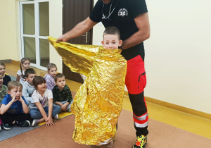 Pierwsza pomoc, czyli wizyta ratownika medycznego w przedszkolu - gr. XI i XII