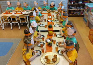 Pomarańczowy zawrót głowy- Dzień Dyni w grupie X.