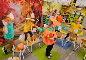 Pomarańczowy zawrót głowy- Dzień Dyni w grupie X.