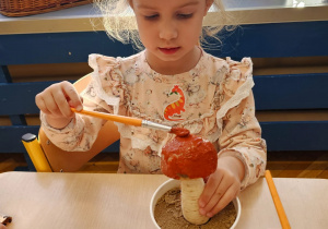 „Grzybowa przygoda” w grupie I