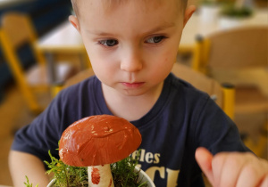 „Grzybowa przygoda” w grupie I