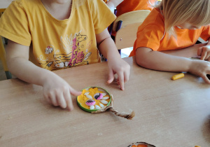 Zajęcia koleżeńskie "Na dyniowej grządce" w grupie II i VII