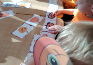 Zajęcia koleżeńskie "Na dyniowej grządce" w grupie II i VII