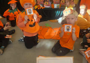 Zajęcia koleżeńskie "Na dyniowej grządce" w grupie II i VII