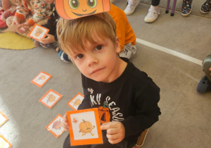 Zajęcia koleżeńskie "Na dyniowej grządce" w grupie II i VII