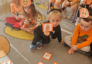 Zajęcia koleżeńskie "Na dyniowej grządce" w grupie II i VII