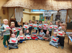 „Mała i duża Ojczyzna”- projekt edukacyjny i zajęcia w przedszkolnym Mini Muzeum „Na szlaku historii”- gr. II