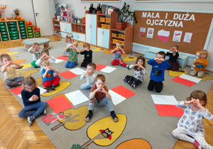 „Mała i duża Ojczyzna”- projekt edukacyjny i zajęcia w przedszkolnym Mini Muzeum „Na szlaku historii”- gr. II