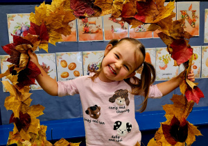 Projekt „Sensoryczna jesień” w grupie I maluszków