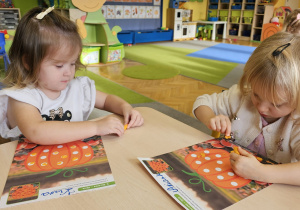 Projekt „Sensoryczna jesień” w grupie I maluszków