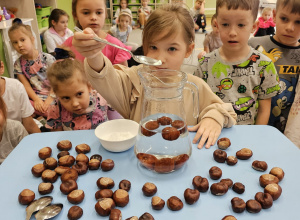 Projekt „Jesienne tajemnice przyrody” w gr. IV
