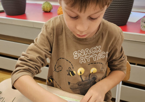 Projekt „Jesienne tajemnice przyrody” w gr. IV