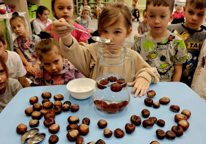 Projekt „Jesienne tajemnice przyrody” w gr. IV
