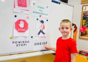 3 kroki dla bezpieczeństwa- akcja DZIECIŃSTWO BEZ PRZEMOCY w gr. XI