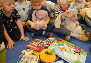 akcja charytatywna pt. "Dzień Pluszowego Misia dla łódzkich szpitali dziecięcych"