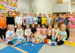 akcja charytatywna pt. "Dzień Pluszowego Misia dla łódzkich szpitali dziecięcych"