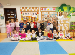 „Jesteśmy bezpieczni i szczęśliwi w domu i w przedszkolu” – zajęcia w grupie XII