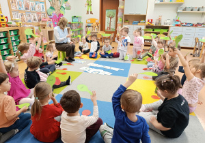 „Jesteśmy bezpieczni i szczęśliwi w domu i w przedszkolu” – zajęcia w grupie XII