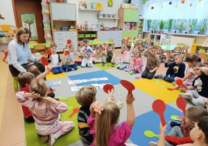 „Jesteśmy bezpieczni i szczęśliwi w domu i w przedszkolu” – zajęcia w grupie XII