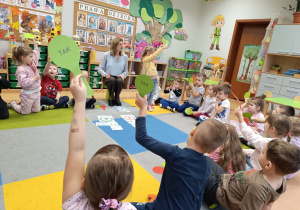 „Jesteśmy bezpieczni i szczęśliwi w domu i w przedszkolu” – zajęcia w grupie XII