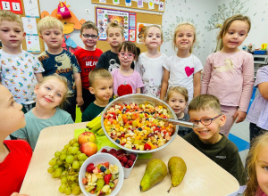 "Smaki jesieni" - projekt edukacyjny w gr. XI