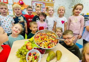 "Smaki jesieni" - projekt edukacyjny w gr. XI
