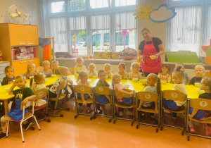 "Smaki jesieni" - projekt edukacyjny w gr. XI