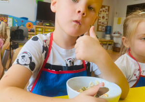 "Smaki jesieni" - projekt edukacyjny w gr. XI