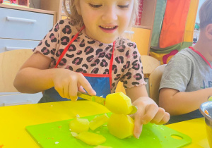 "Smaki jesieni" - projekt edukacyjny w gr. XI