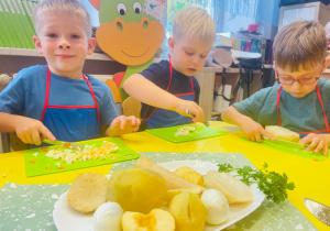 "Smaki jesieni" - projekt edukacyjny w gr. XI