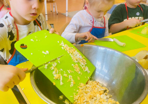 "Smaki jesieni" - projekt edukacyjny w gr. XI