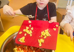 "Smaki jesieni" - projekt edukacyjny w gr. XI