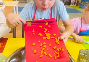 "Smaki jesieni" - projekt edukacyjny w gr. XI